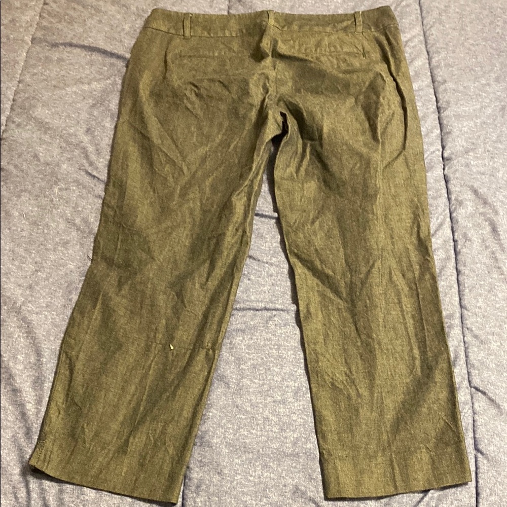 Ann Taylor Factory Women's Dark Blue  Cropped Pants - Picture 3 of 6